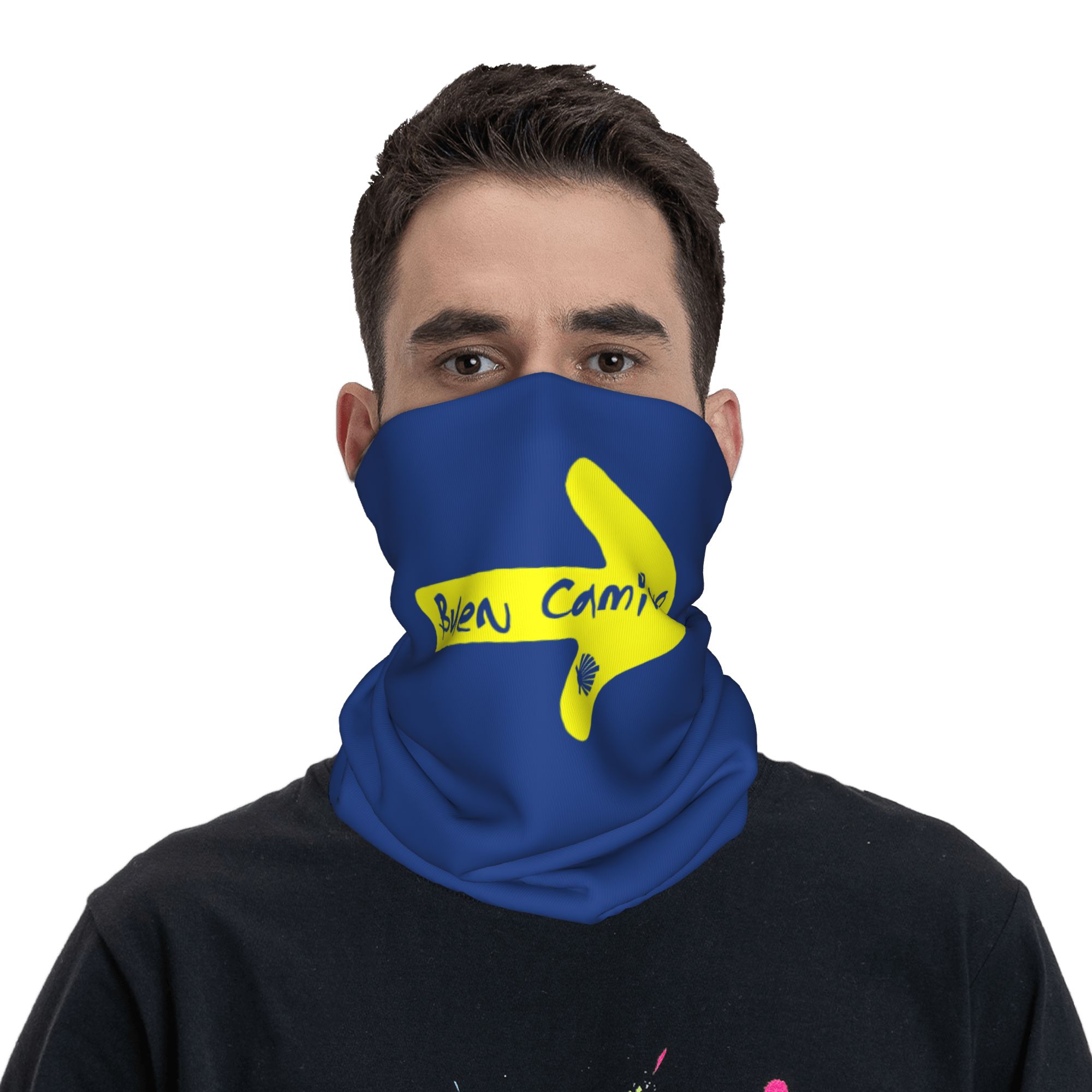 Bandana Multi Way - Bandana Camino De Santiago, Copricollo Stampato