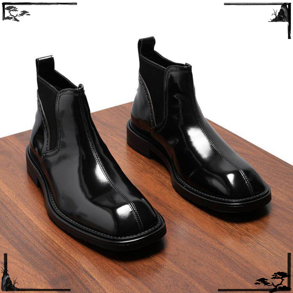 Street Fashion Online - Stivali in Vera Pelle per Uomo,