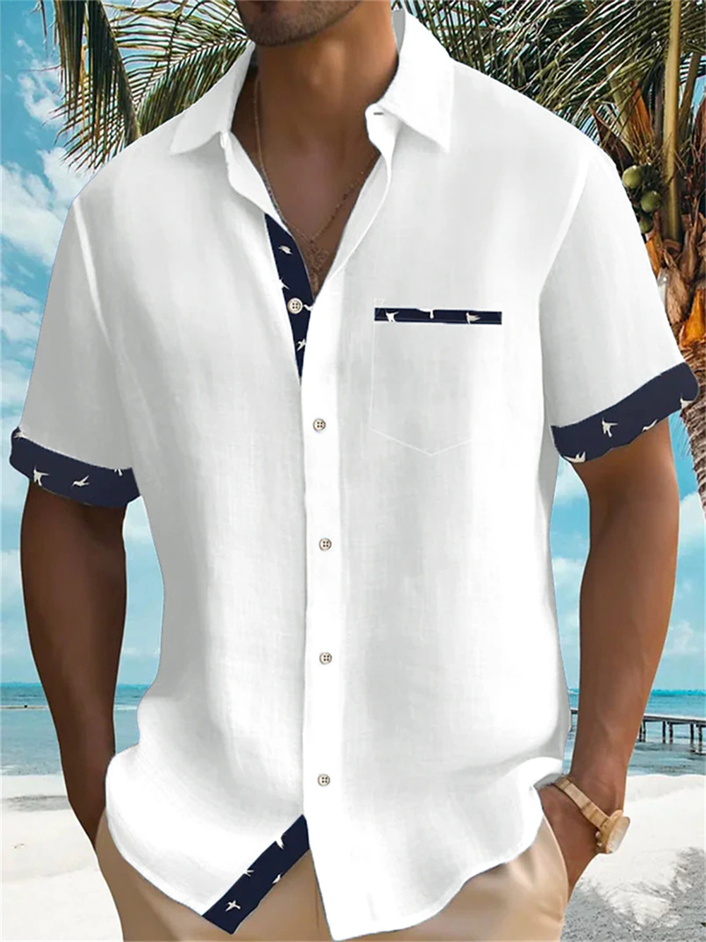Street Fashion Shanghai - Nuova Camicia Aloha Estiva 2023 per