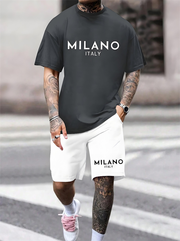 Street Fashion Milano - Set da uomo in due pezzi