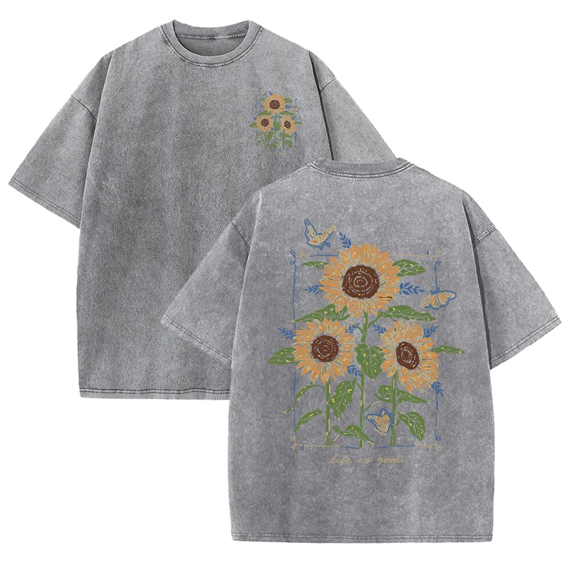 T-shirt unisex con stampa gira - Street Fashion Shanghai recensione e prezzo