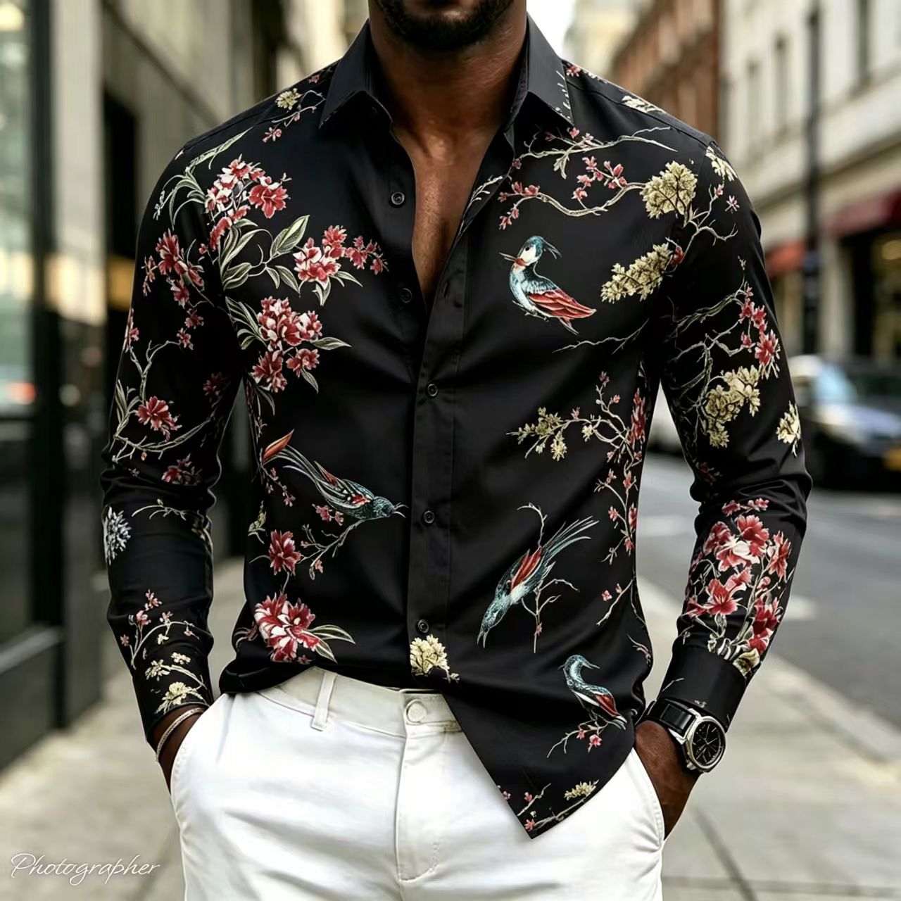 Nuova Camicia da Uomo 2026 con - Street Fashion Shanghai recensione e prezzo