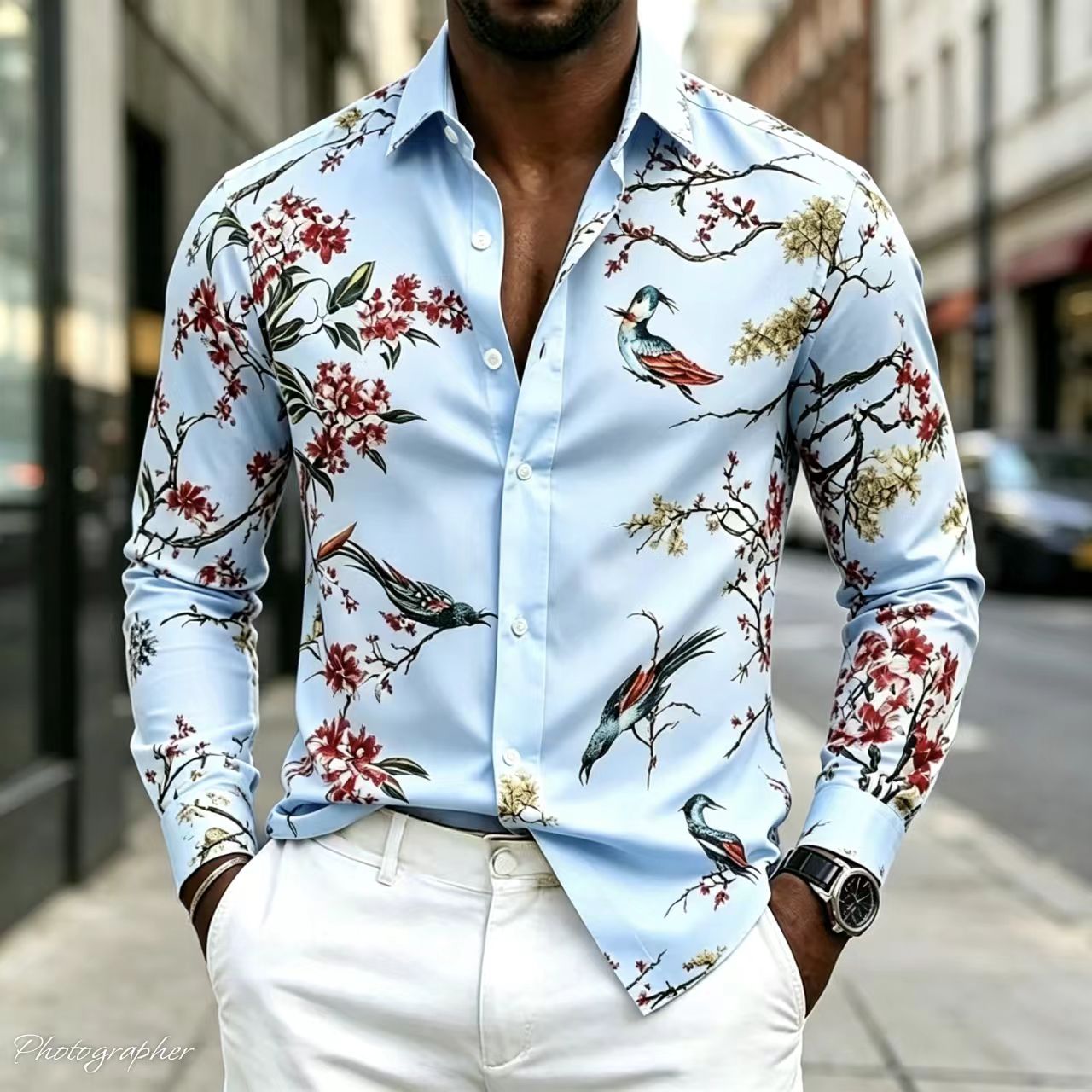 Nuova Camicia da Uomo 2026 con - Street Fashion Shanghai recensione e prezzo
