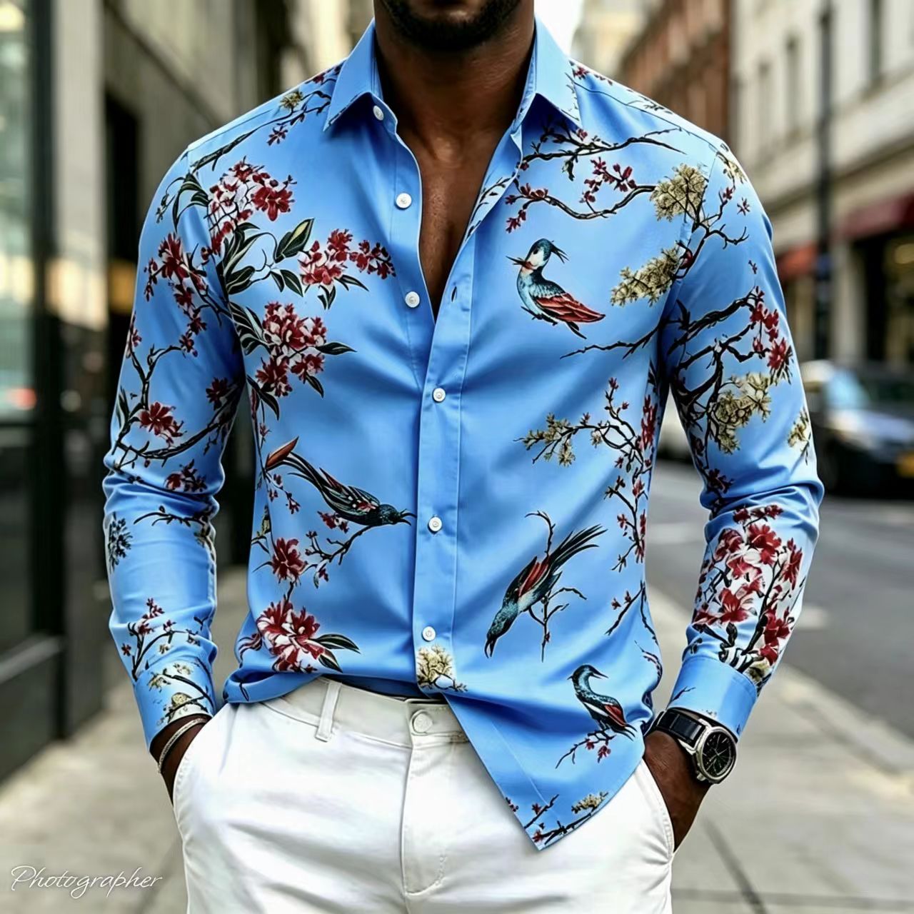 Nuova Camicia da Uomo 2026 con - Street Fashion Shanghai recensione e prezzo