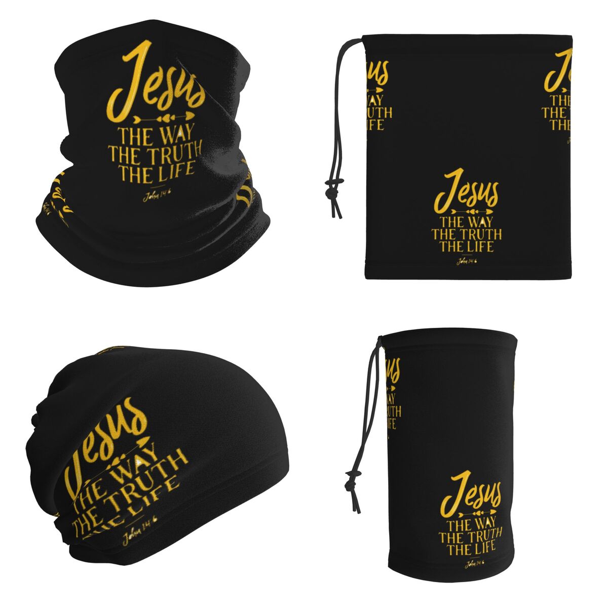 Giovanni 14:6 Gesù La Via, La  - Bandana Multi Way recensione e prezzo